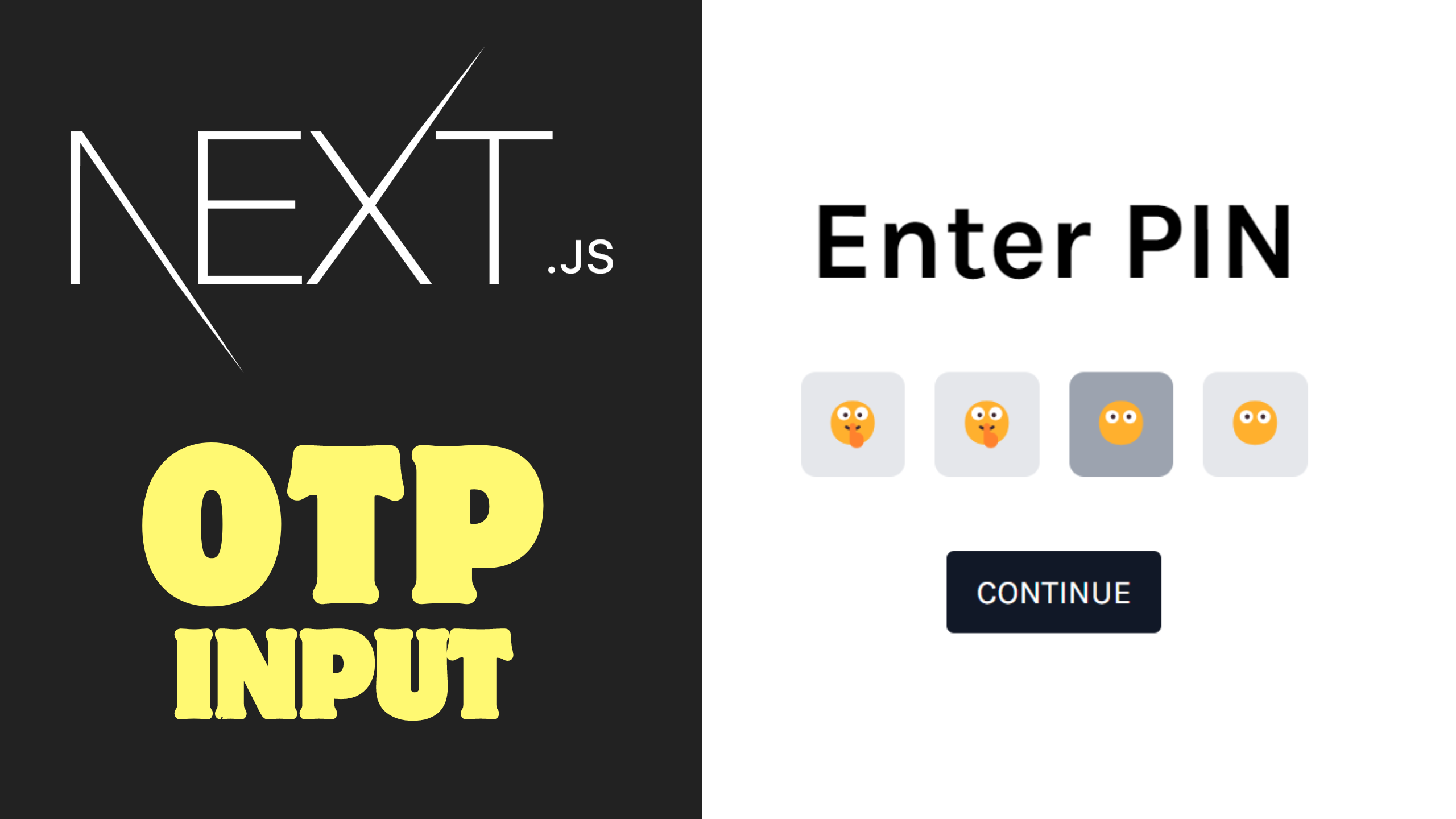 Build an OTP PIN Input Component for NEXT JS App