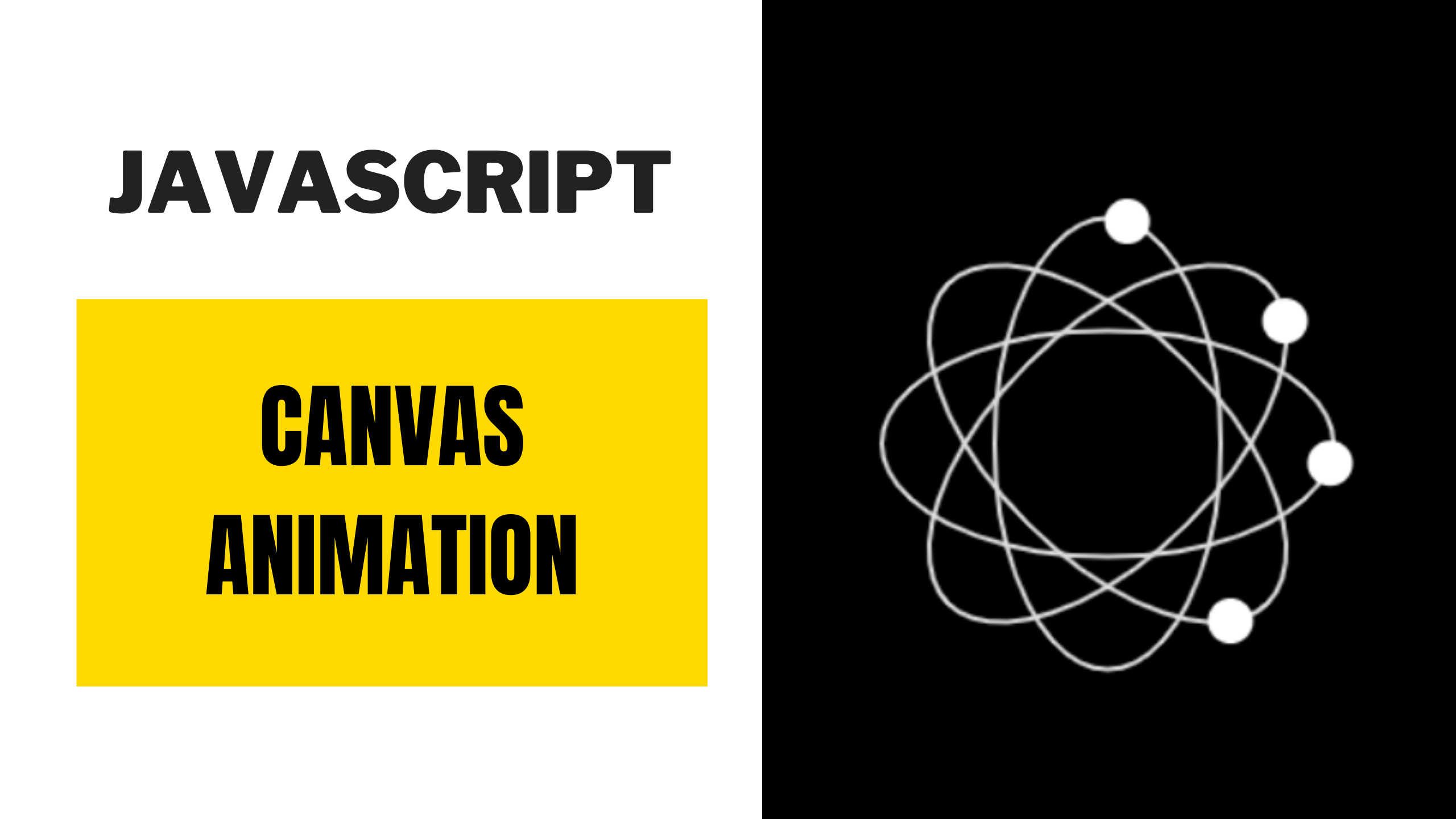 Simple Elliptical Animation with Canvas in JavaScript