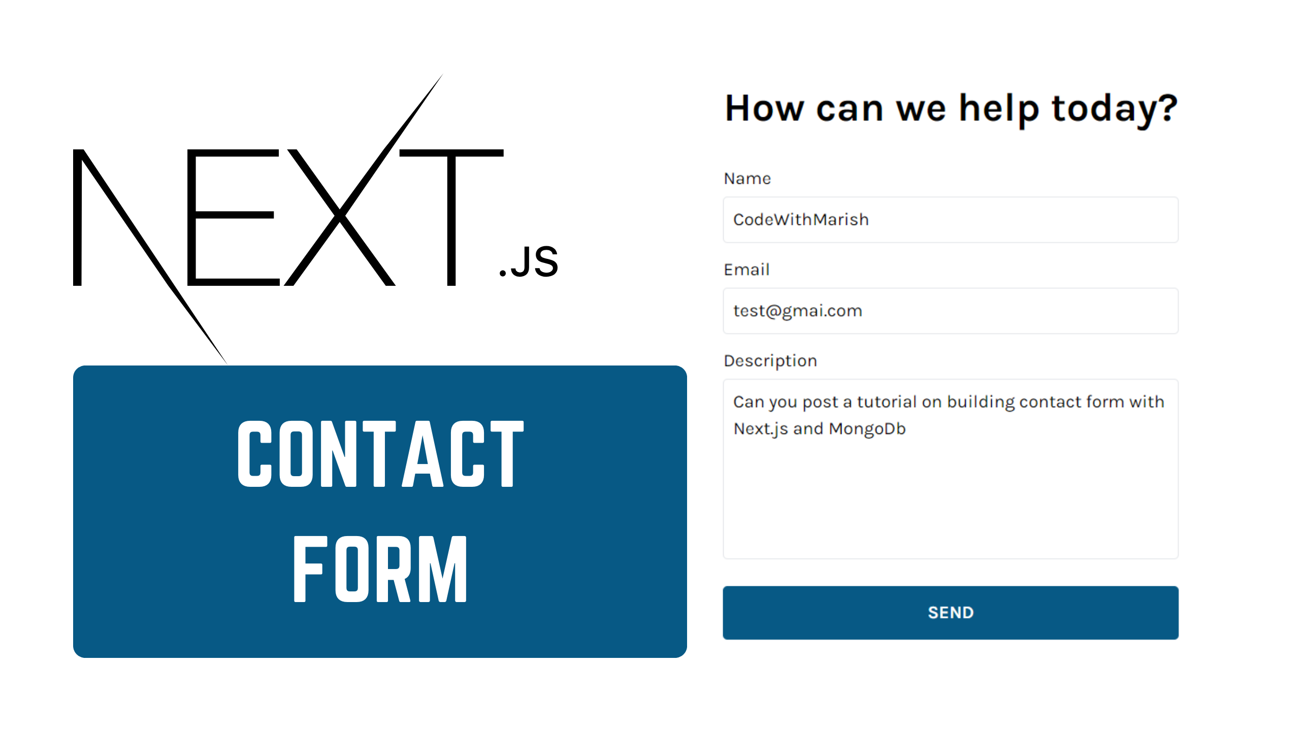 Next.js Contact Form Tutorial: MongoDB Integration and Docker Setup